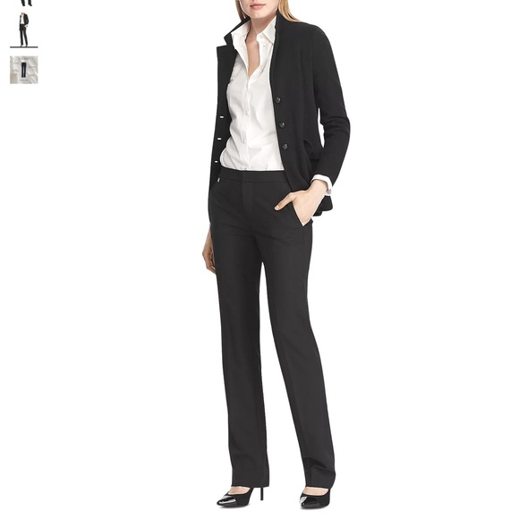Ralph Lauren Double RL Pants - LAUREN RALPH LAUREN black dress pants 👖 with two pockets size 10
